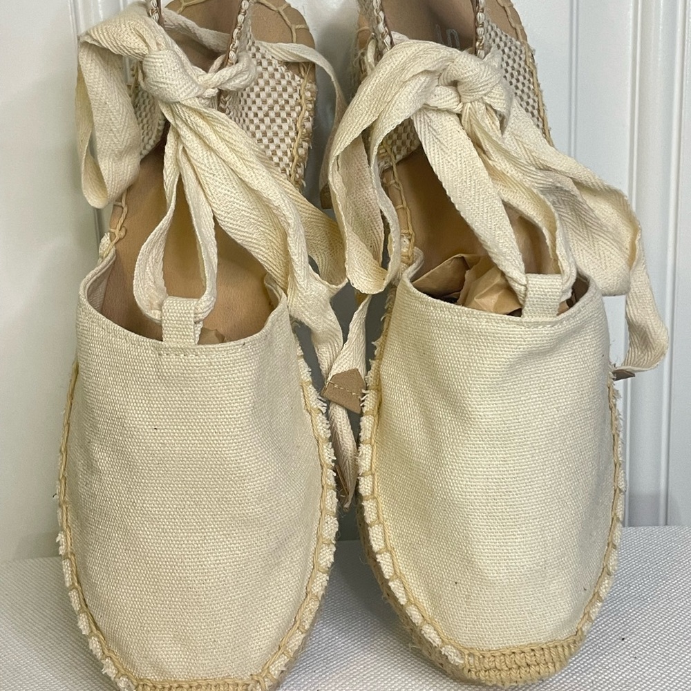 ☀️Ankle wrap SODA espadrilles I'm Canvas - Picture 6 of 11